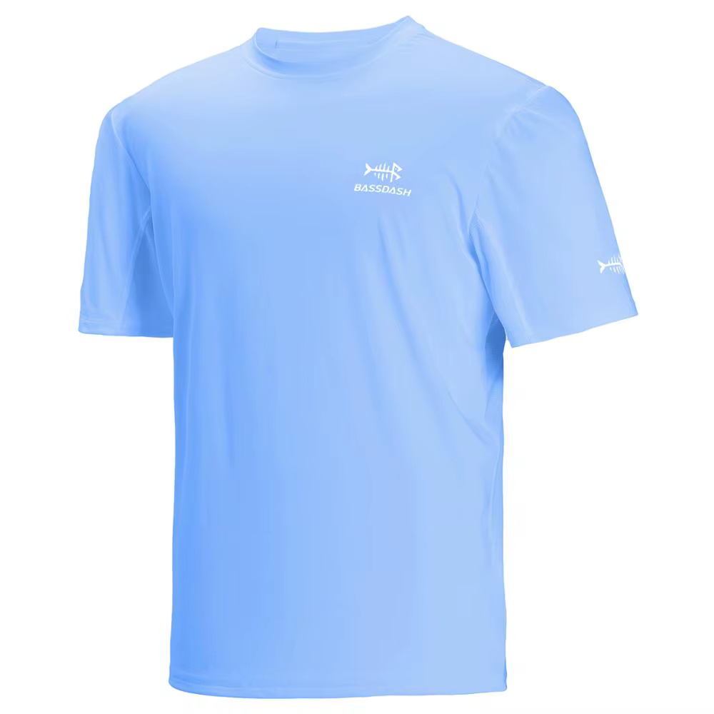 Bassdash Camiseta de pesca UPF 50+ manga corta para hombre - imagen 3