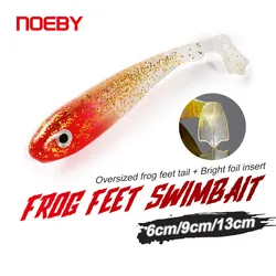 Noeby Cola Rana – Señuelo blando 6-13cm para sábalo