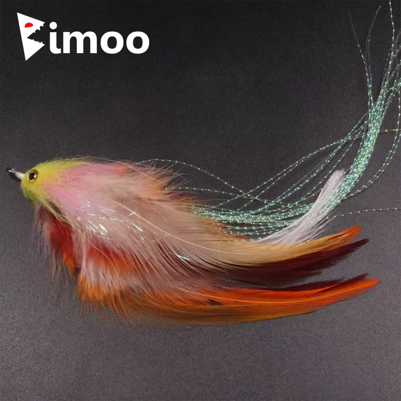 Pike Streamer Mosca para trucha, steelhead y salmón, tamaño 1/0