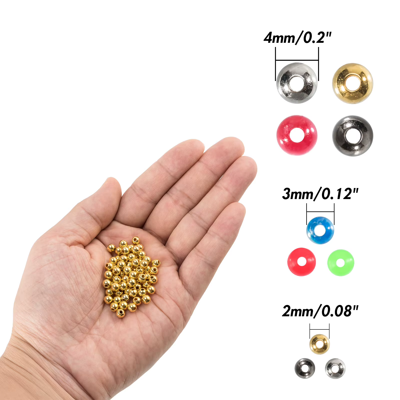 Cuentas plásticas para Spinner Texas Rig flotante - imagen 2
