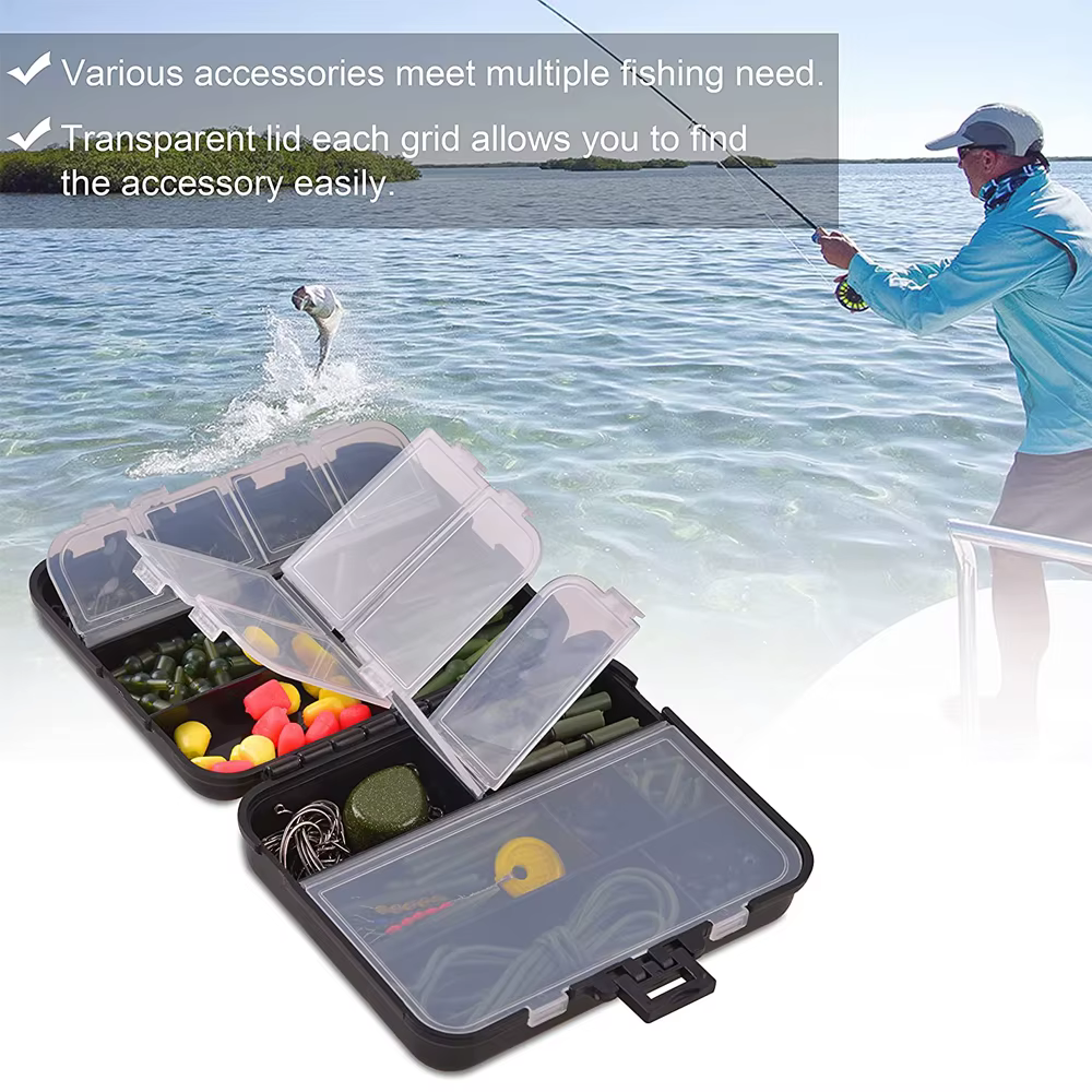 Kit aparejos carpa preatados con giratorios mate y fundas antienredos - imagen 5