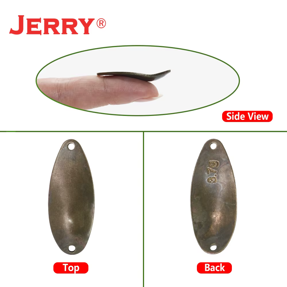 Cuchara de latón Ultra Fishino para trucha y perca – Señuelo natural - imagen 3