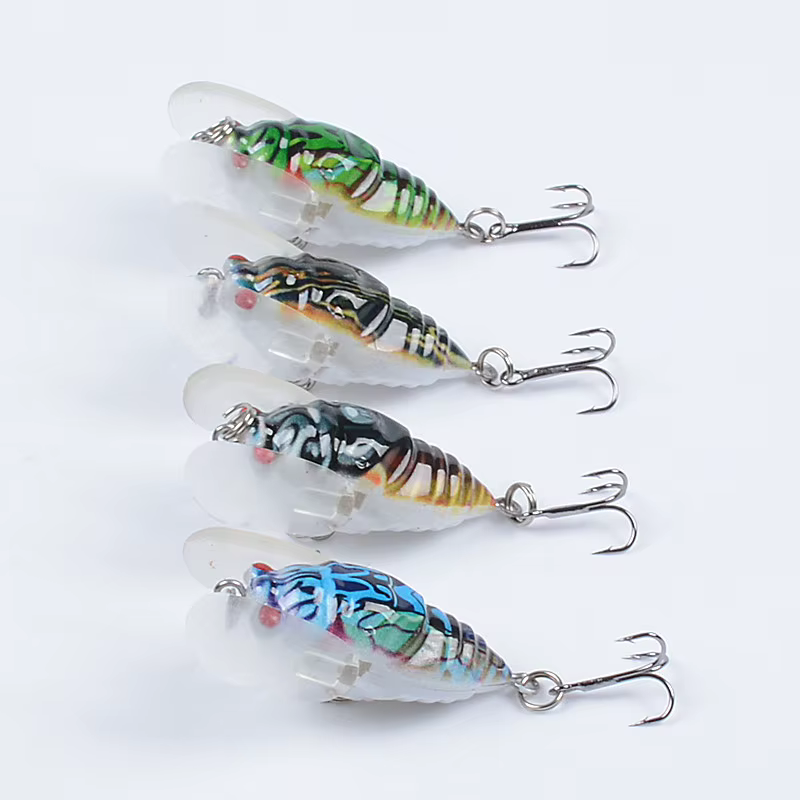 DHYJSFDC Señuelo Crankbait Topwater Minnow – Wobblers de pesca - imagen 4