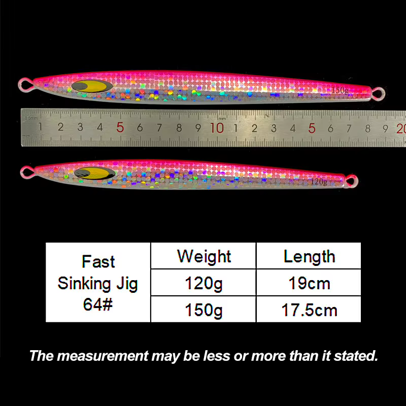 Obsession J64 Metal Jig – Señuelo hundimiento para jigging - imagen 4