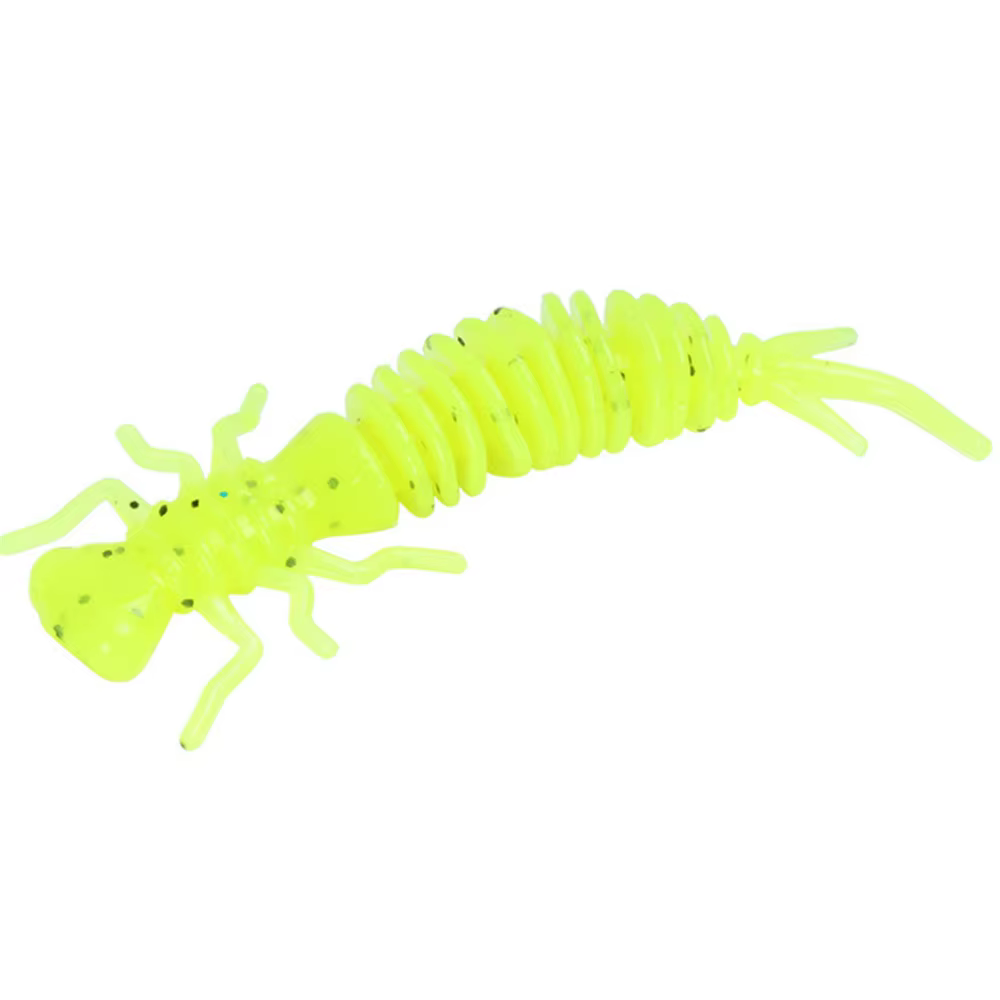 Vinilo larva para pesca de lucio y carpa - imagen 3