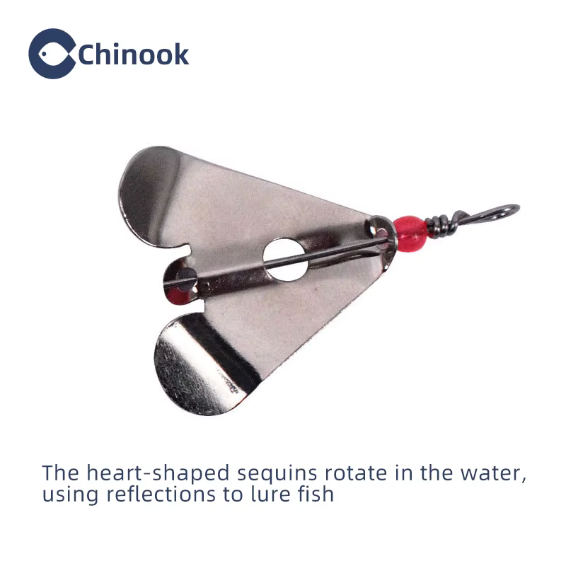 Chinook Spinnerbait inline con cuchara metálica para lucio y muskie - imagen 4