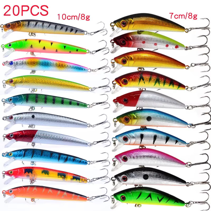 Juego de wobblers para carpa y lucio – Trolling - imagen 2
