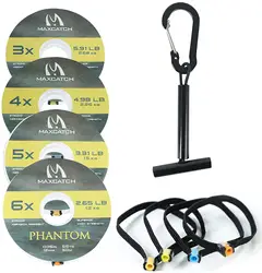 Tippet Transparente para Mosca 2X-7X – Suave y Resistente