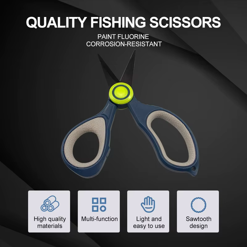 Tijera de pesca multifuncional ESfishing – Cortador para pescado - imagen 3