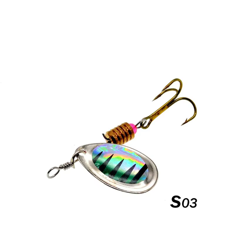 Spinner Peche Metálico para Carpa y Trucha – Señuelo con Paleta - imagen 5