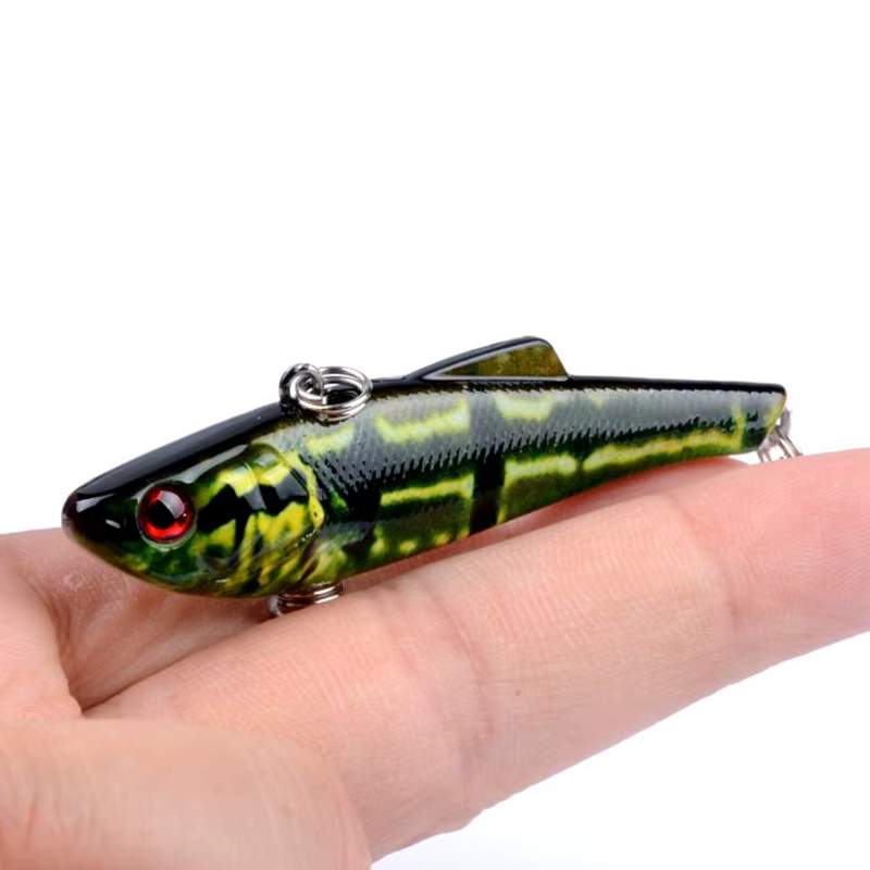 Señuelo Vib Winter 70mm – Crankbait realista 6.5g ojos 3D - imagen 2
