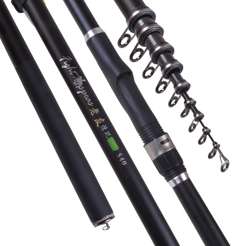Caña Telescópica Carbono 3,9-6m para Carpa