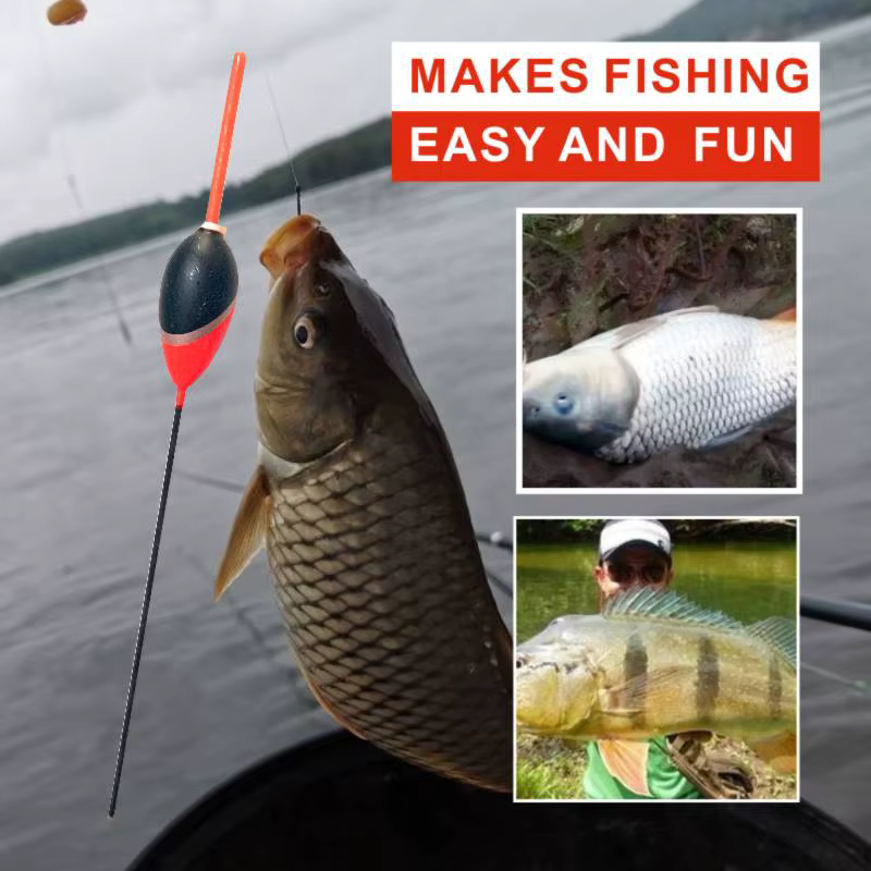 Topline Flotadores de pesca - Juego de boyas de balsa ligeras - imagen 4
