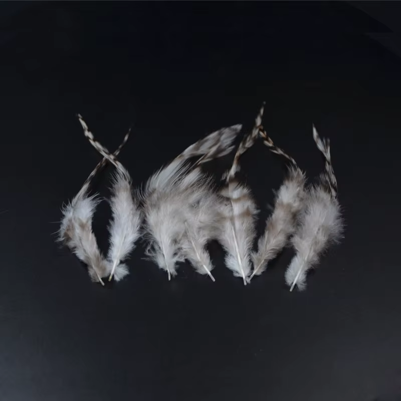 CONTEMPLATOR Hackle Gallo – Plumas rayadas para atar mosca seca - imagen 5