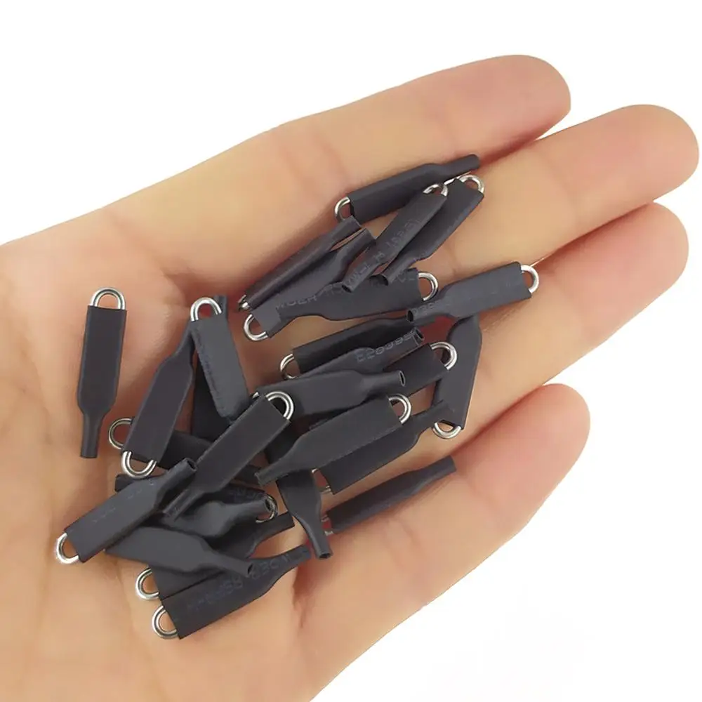 Clip rápido giratorio de acero con protector para pesca marina - imagen 2