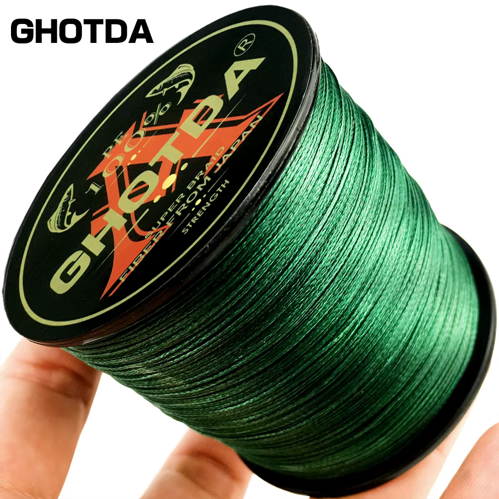 GHOTDA Sedal Trenzado 8 Hebras – Multifilamento alta sensibilidad - imagen 3