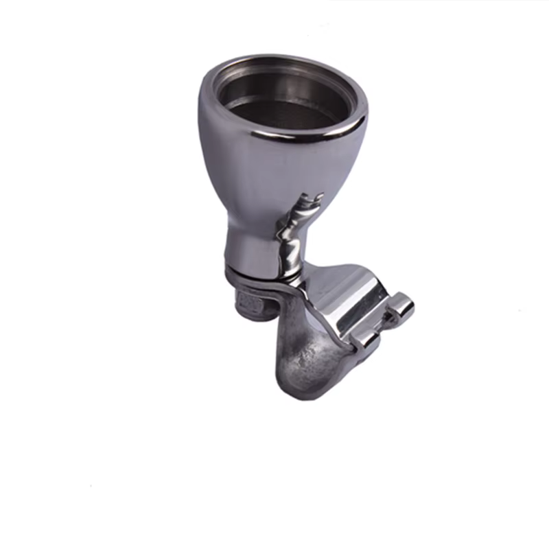 Pomo de Volante Acero Inoxidable 316 – Tapa Negra para Kayak - imagen 4