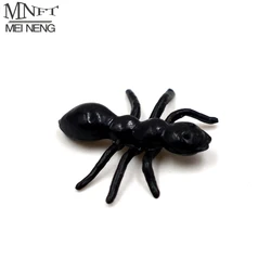 Mosca artificial hormiga negra ultraligera para pesca