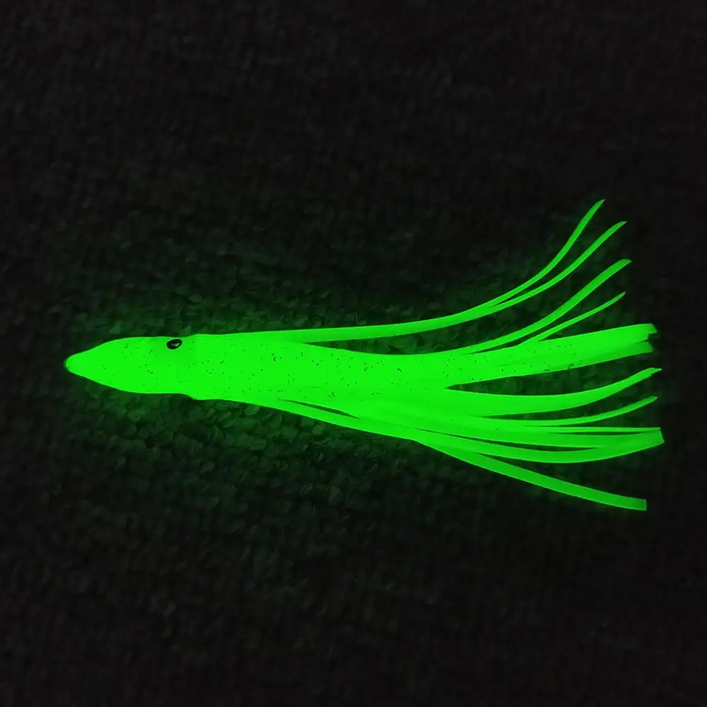 Jig de vinilo luminoso calamar y pulpo para pesca - imagen 5