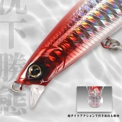 Wobbler Hunthouse Tungsten Minnow flotante para lubina y pez azul
