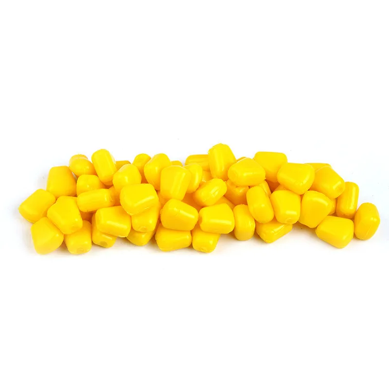 Cebo suave de silicona con olor a maíz - flotante para carpa