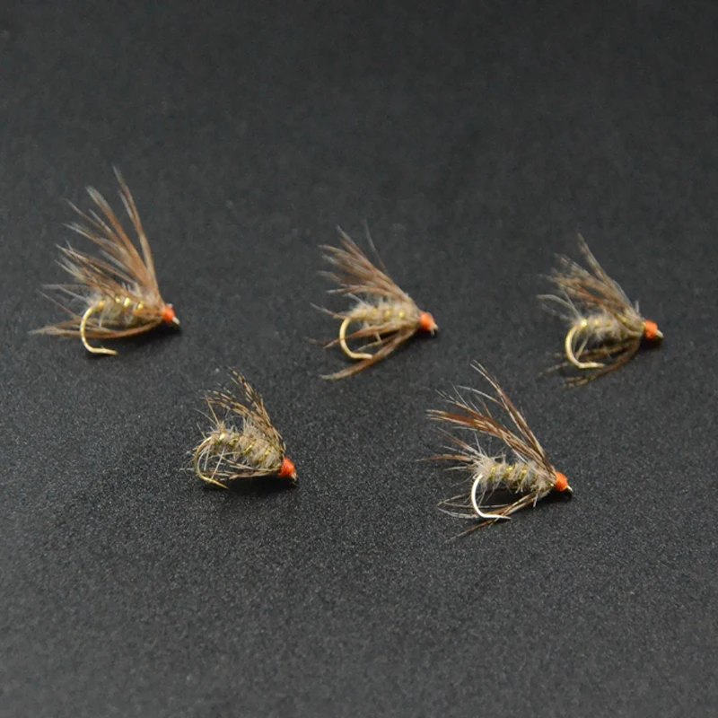 Detalle del hackle suave de la mosca