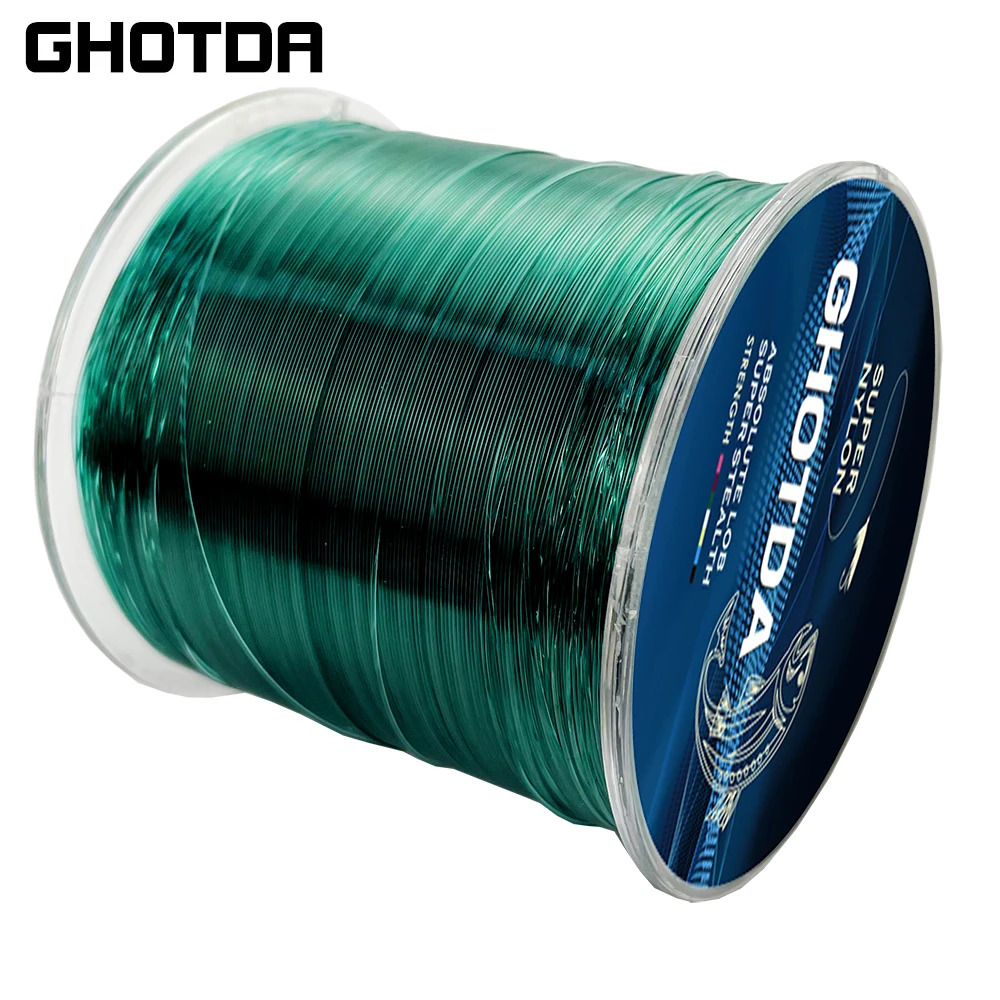 Línea monofilamento japonés para carpa 4,4-28,6 lb