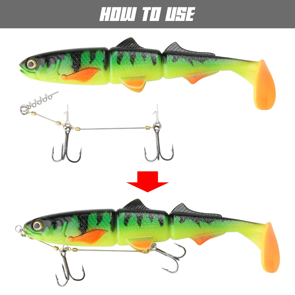 Spinpoler Swimbait 3D – Señuelo blando para depredadores - imagen 2