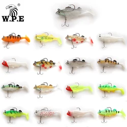 Swimbait vinilo blando con jig head