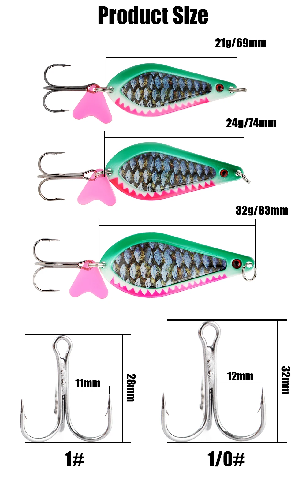 Señuelo en acción durante la recuperación