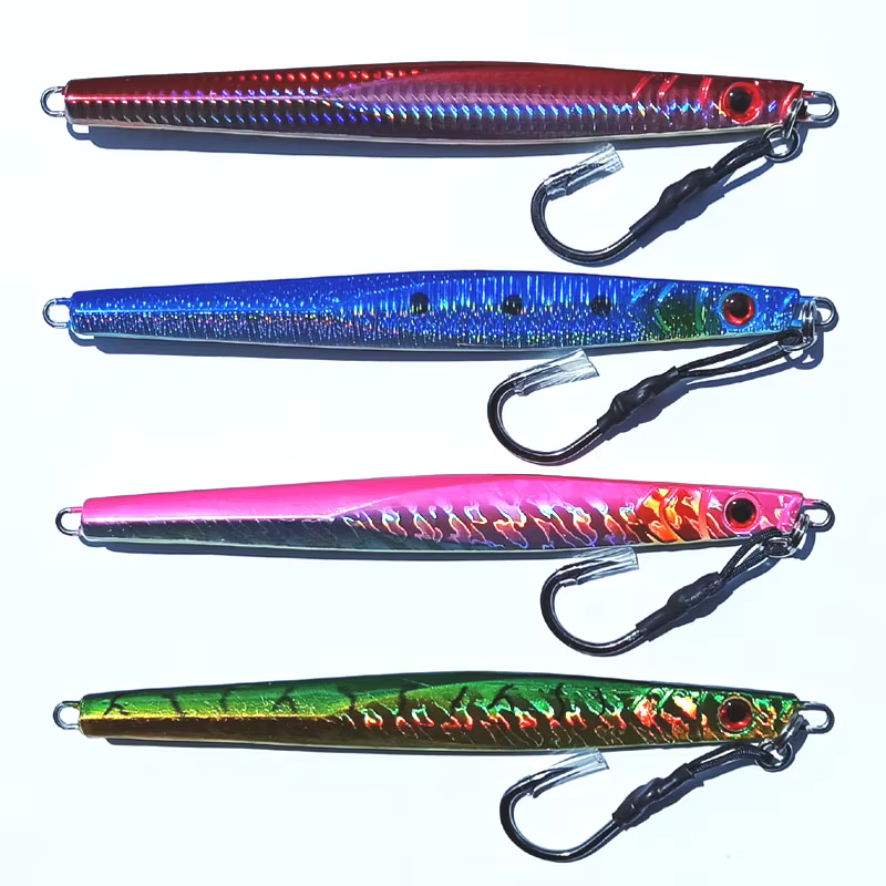 Señuelo jigging con cuchillo – Pesca vertical 100g-200g - imagen 2