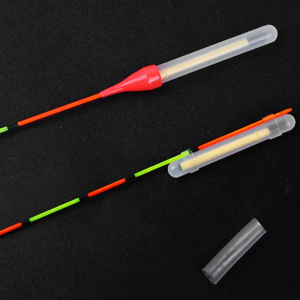 Flotador de pesca luminoso nocturno con varita luminosa química - imagen 3