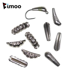 Bimoo Camarones Ponderados XS-L Cuerpo Ninfa Hundimiento Rápido