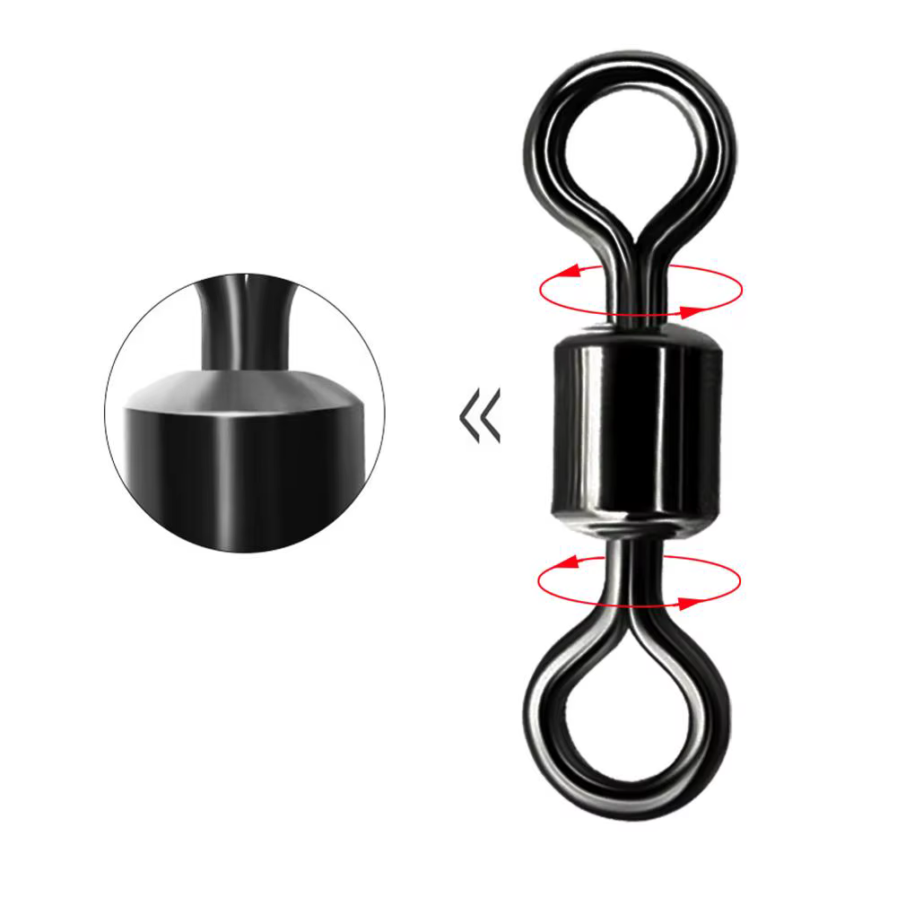Torniquete de acero inoxidable para aparejos de pesca - imagen 2