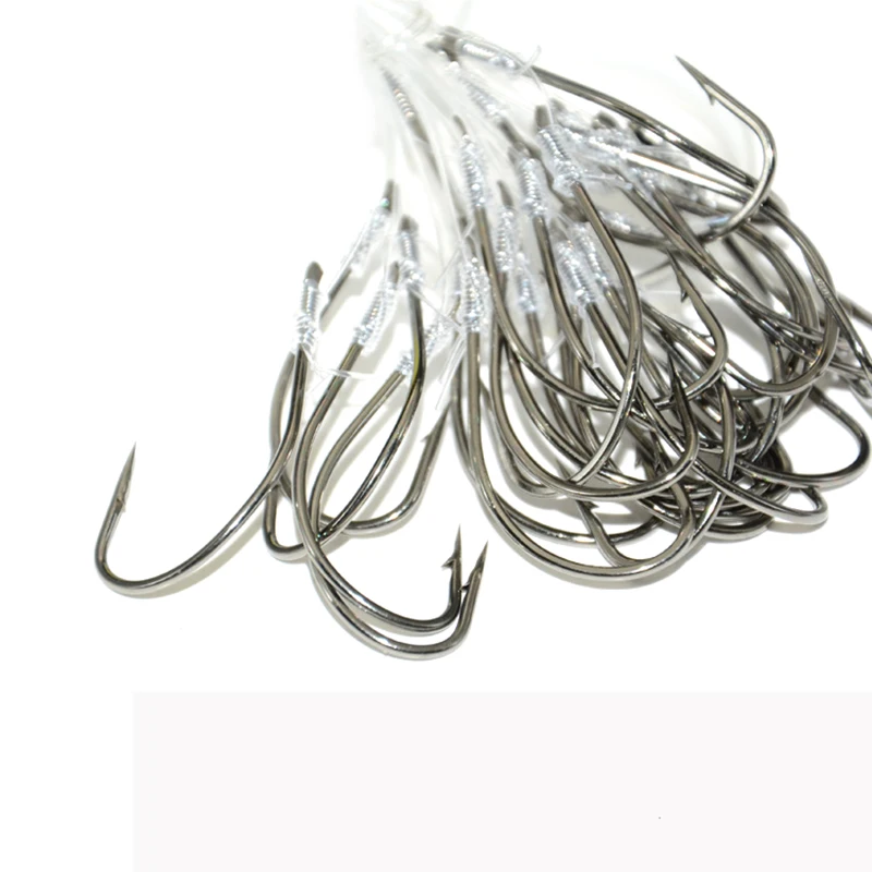 Anzuelos Jig Head mango largo con púas para carpa marina - imagen 3