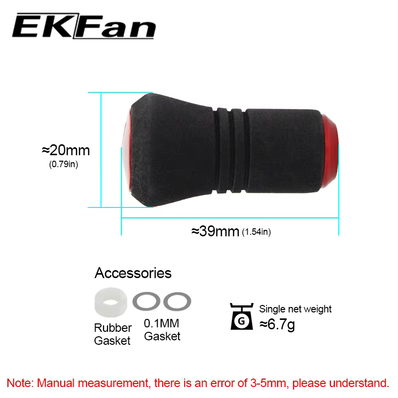 Perilla EKFAN para Carrete Daiwa – Accesorio en EVA - imagen 5