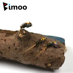 Buggy Bimoo Ninfa #16 con cabeza de latón para trucha