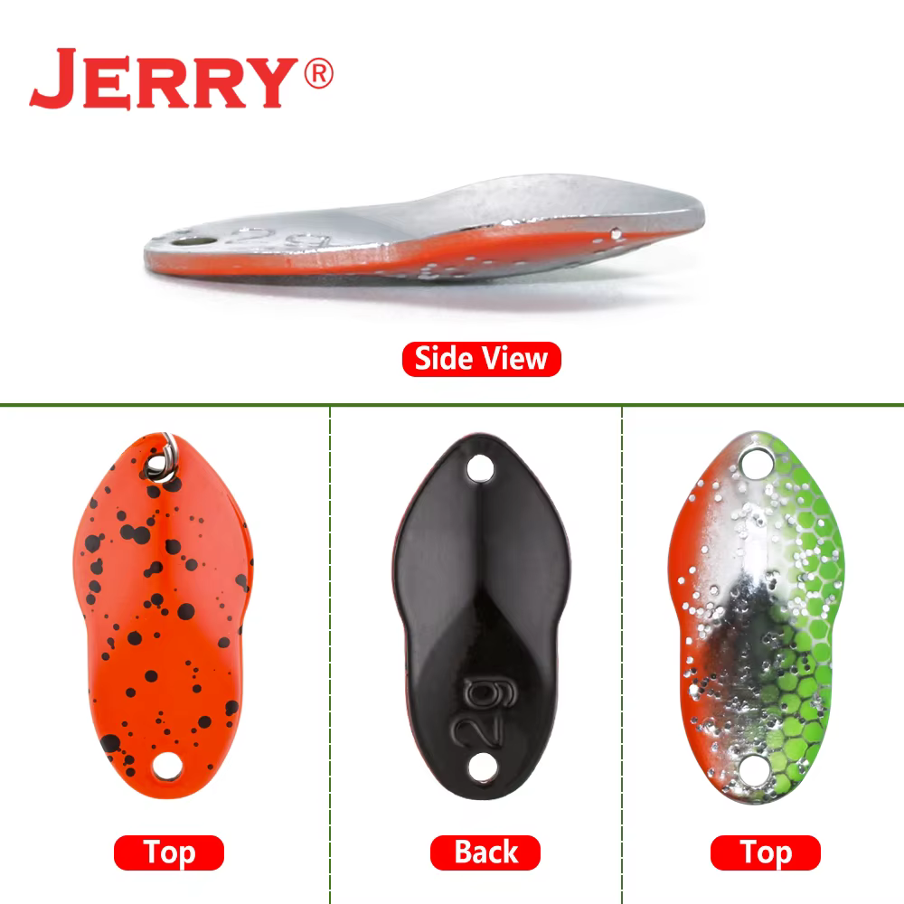 Jerry Capricornio: Señuelo Latón Single Hook Trucha - imagen 4