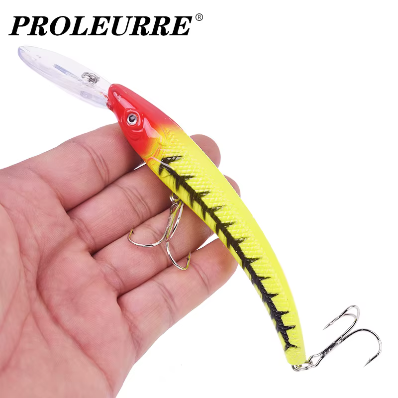 Señuelo minnow articulado para lubina y carpa - imagen 2