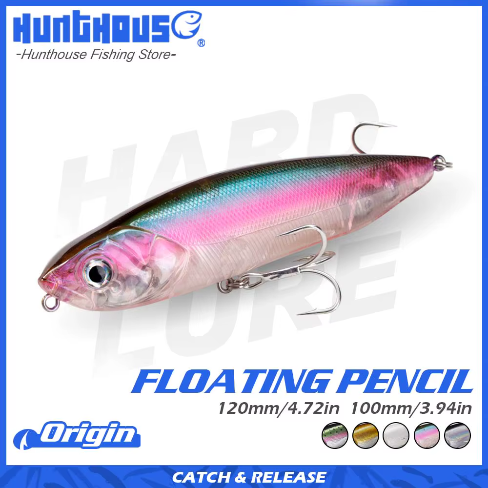Hunthouse WTD señuelo superficie flotante para lubina