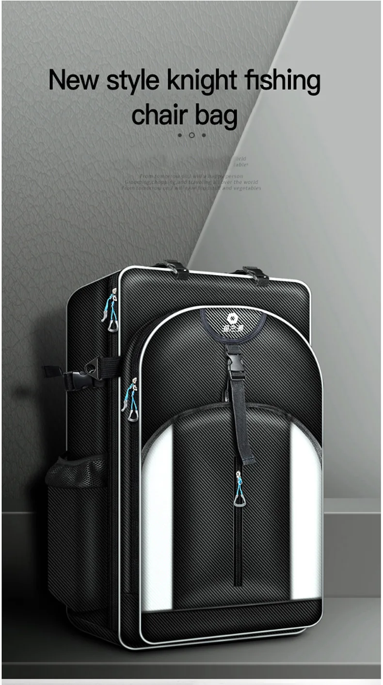 Bolsa con silla en uso