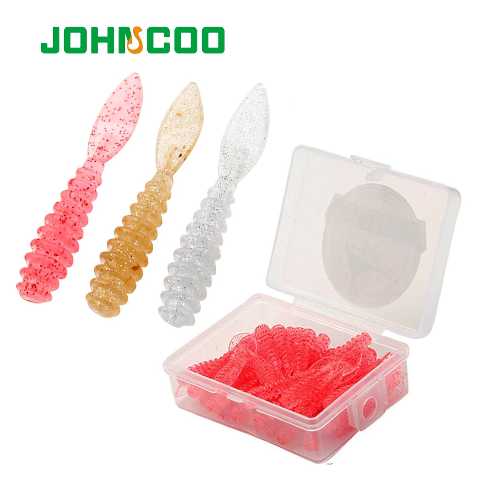 JOHNCOO Ajing 35mm – Señuelo vinilo para lubina y mero