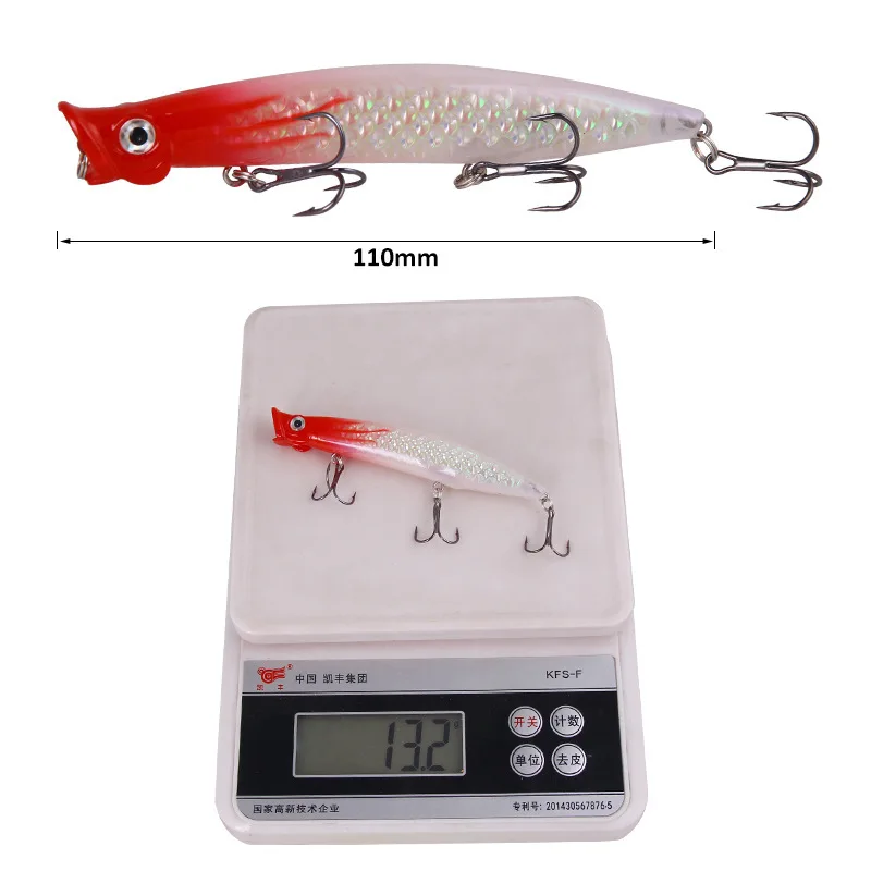 Trolls Señuelo Popper Topwater 13 g para Pesca en Agua Salada - imagen 2