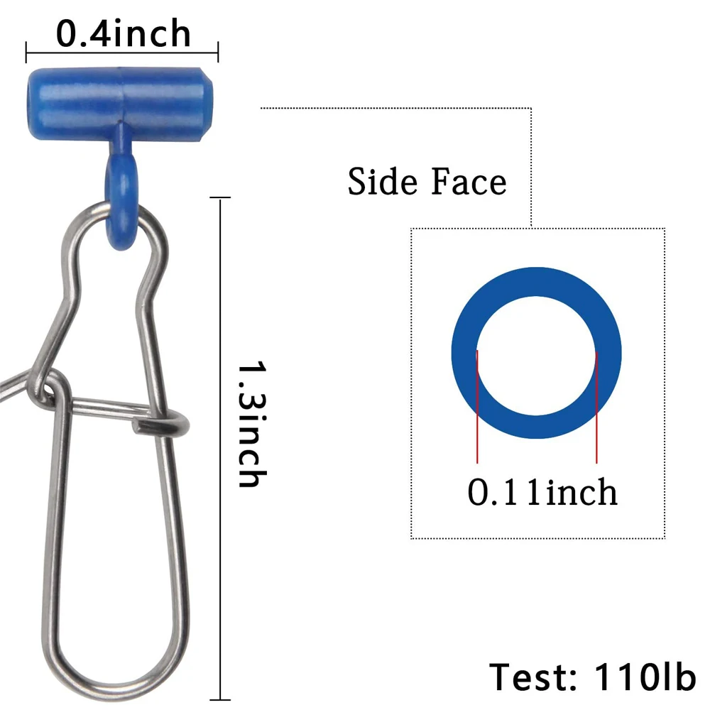 Detalle del broche de seguridad