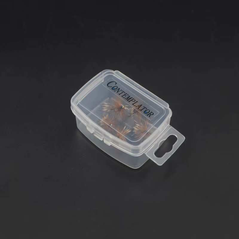 Contemplador Moscas secas Sedge pelo de ciervo para trucha y salmón - imagen 5