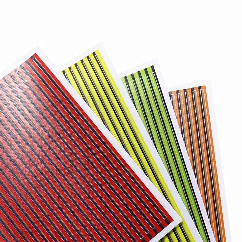 Plumas sintéticas de pavo real Poly Quill para atado de moscas - imagen 5
