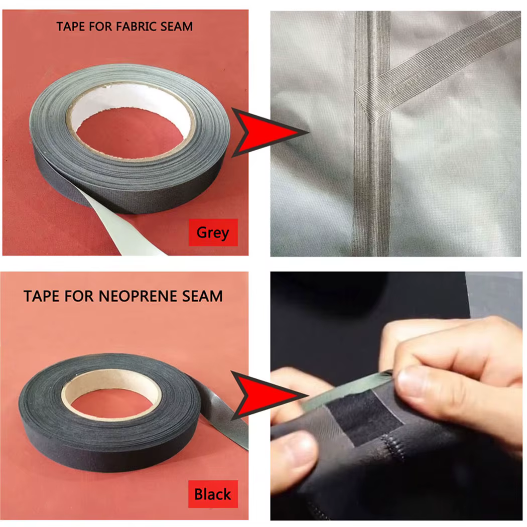 Cinta reparación neopreno termofusible – Parche impermeable waders - imagen 2