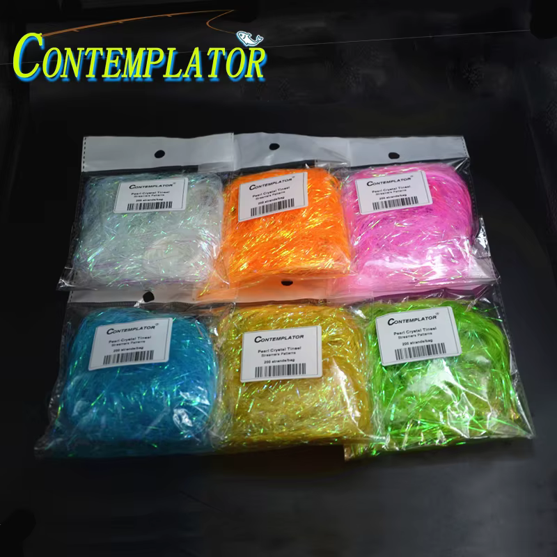 Fibras Prisma Oropel para Ninfas – Set de Montaje Moscas - imagen 4