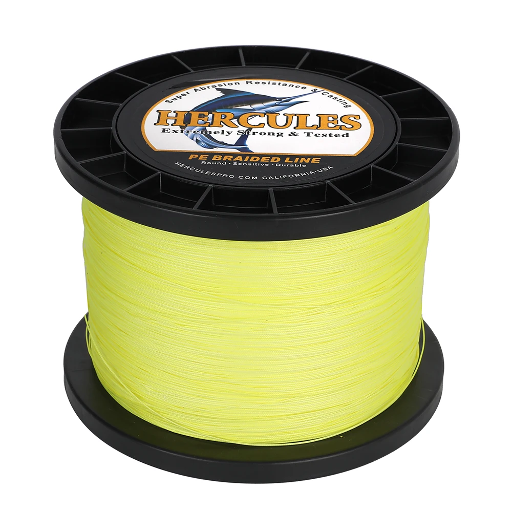 Hercules Hilo Trenzado PE 12 Hilos – Línea Multifilamento para Mar