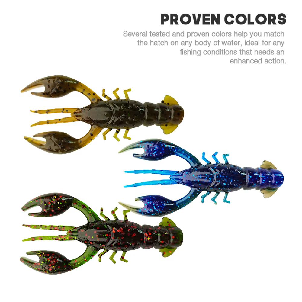 Cebos flotantes de silicona Hanlin – Crankbait y wobblers artificiales para lubina - imagen 2